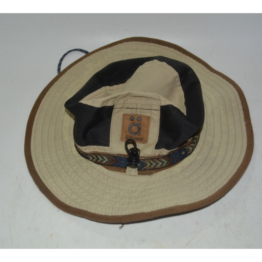 Kuhl Alfwear Vintage Sun Hat – Men's Khaki Boonie Safari Style – Used Normal